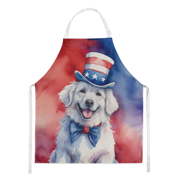 Kuvasz Patriotic American Cooking Kitchen Apron product image at NuMercy