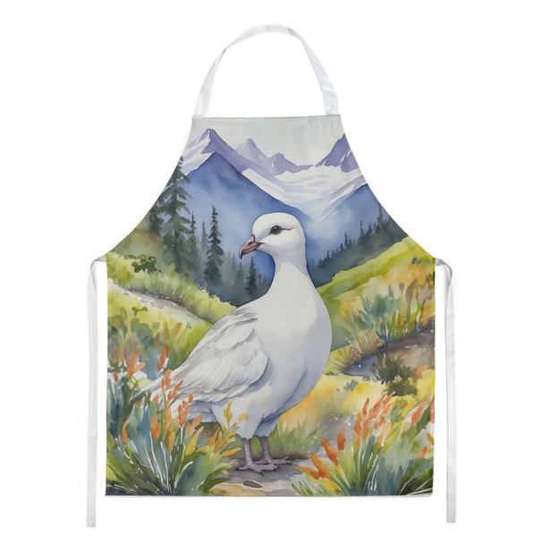 Alaska Willow Ptarmigan Cooking Kitchen Apron product image at NuMercy