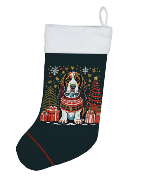 Basset Hound Christmas Stocking product image at NuMercy