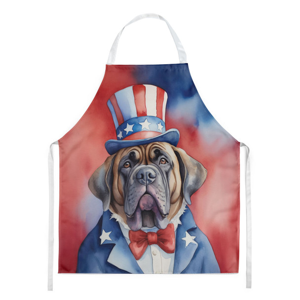 Mastiff Patriotic American Cooking Kitchen Apron product image at NuMercy