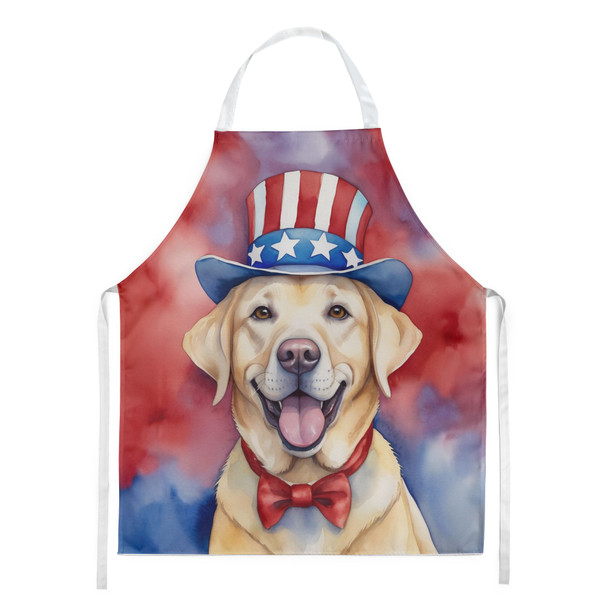Labrador Retriever Patriotic American Cooking Kitchen Apron DAC5748 product image at NuMercy