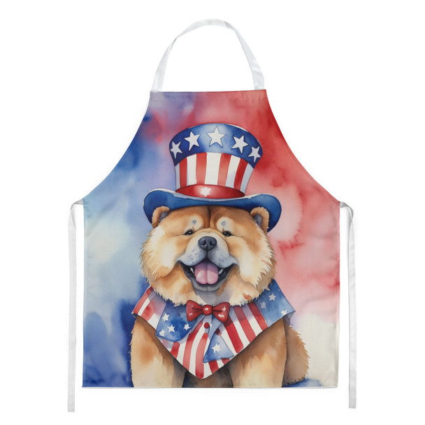 Chow Chow Patriotic American Cooking Kitchen Apron DAC5687 product image at NuMercy