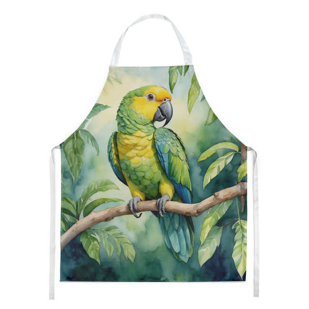 Yellownaped Amazon Parrot Cooking Kitchen Apron DAC7472 product image at NuMercy