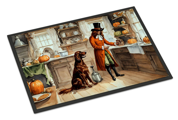 Irish Setter Fall Kitchen Pumpkins Doormat 24H X 36W DAC1780 product image at NuMercy