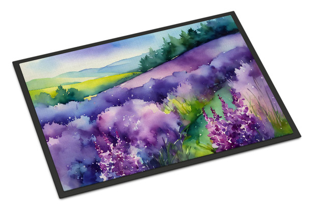 New Hampshire Purple Lilac in Watercolor Doormat 24H X 36W DAC1685 product image at NuMercy