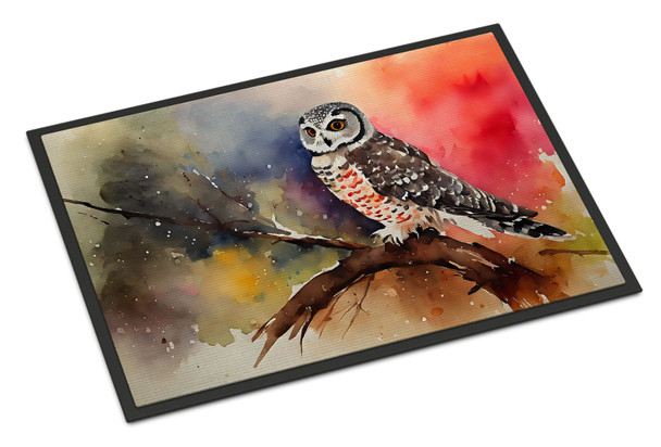 Northern Hawk Owl Doormat 24H X 36W DAC3243 product image at NuMercy