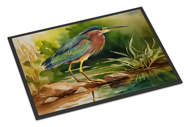 Green Heron Doormat 24H X 36W DAC3229 product image at NuMercy