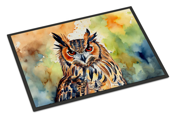 Eurasian Eagle Owl Doormat 24H X 36W DAC3223 product image at NuMercy