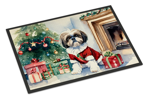 Shih Tzu Cozy Christmas Doormat 24H X 36W DAC2751 product image at NuMercy