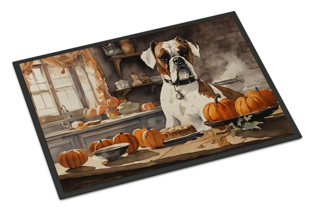 Boxer Fall Kitchen Pumpkins Doormat 24H X 36W DAC1750 product image at NuMercy