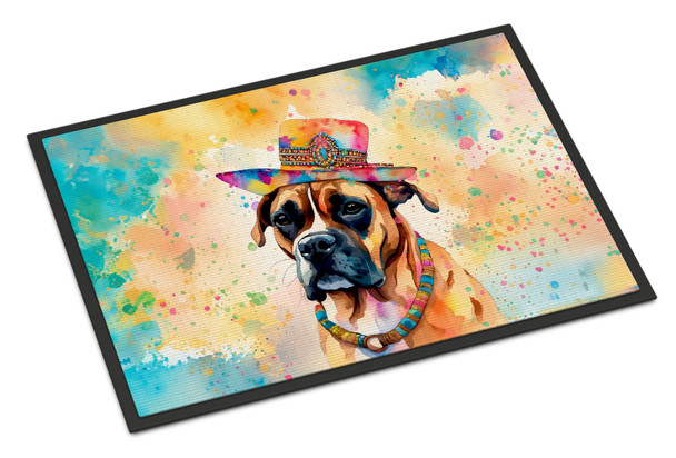 Boxer Hippie Dawg Doormat 24H X 36W DAC2471 product image at NuMercy