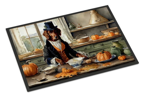 Irish Setter Fall Kitchen Pumpkins Doormat 24H X 36W DAC1779 product image at NuMercy