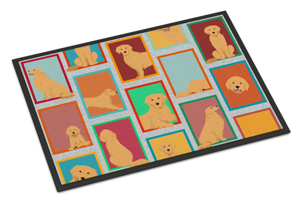 Lots of Golden Retriever Doormat 24H X 36W product image at NuMercy