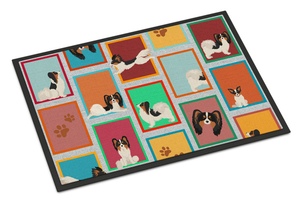 Lots of Tricolor Papillon Doormat 24H X 36W product image at NuMercy