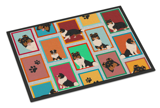 Lots of Tricolor Sheltie Doormat 24H X 36W product image at NuMercy