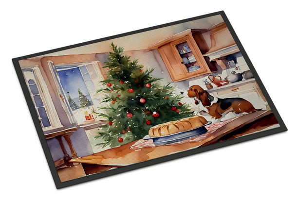 Basset Hound Christmas Cookies Doormat 24H X 36W DAC3725 product image at NuMercy