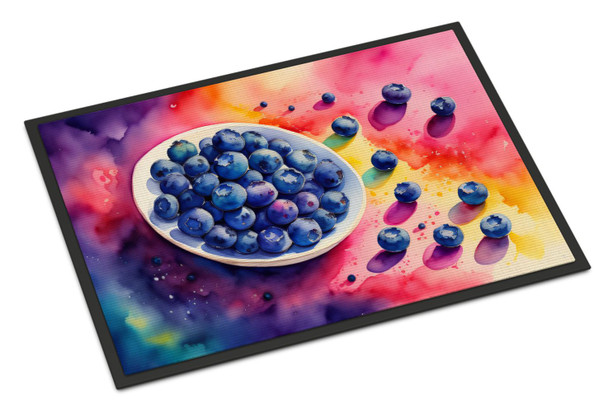Colorful Blueberries Doormat 24H X 36W DAC1833 product image at NuMercy