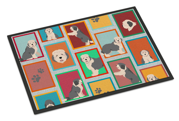 Lots of Old English Sheepdog Doormat 24H X 36W product image at NuMercy