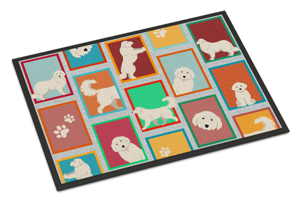Lots of Great Pyrenees Doormat 24H X 36W product image at NuMercy