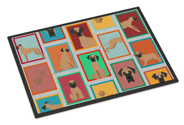 Lots of Fawn Great Dane Doormat 24H X 36W product image at NuMercy