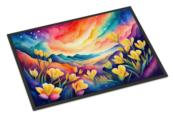 Freesia in Color Doormat 24H X 36W product image at NuMercy
