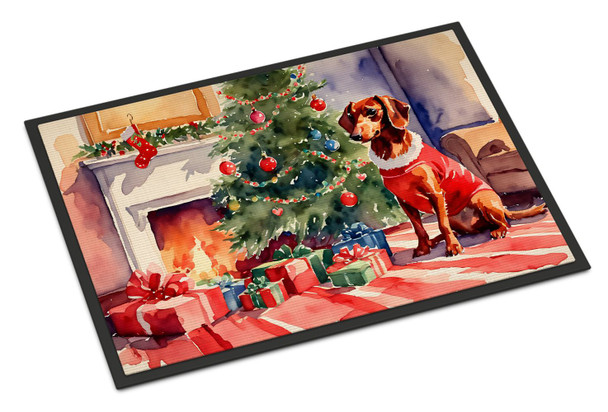 Dachshund Cozy Christmas Doormat 24H X 36W DAC2641 product image at NuMercy