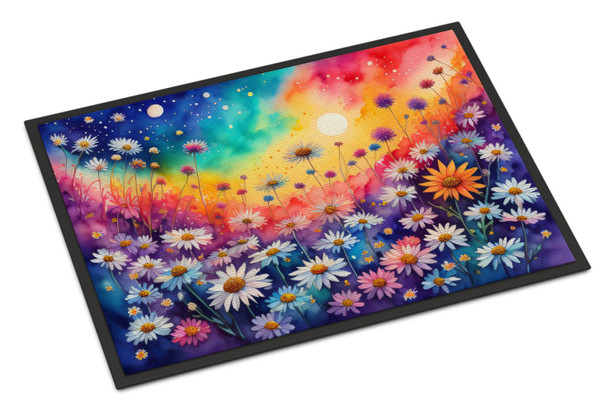 Asters in Color Doormat 24H X 36W product image at NuMercy