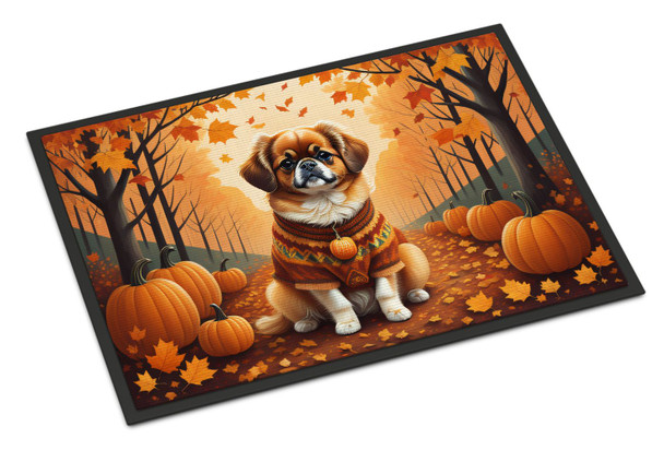 Tibetan Spaniel Fall Doormat 24H X 36W product image at NuMercy