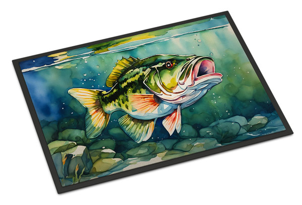 Largemouth Bass Doormat 24H X 36W DAC2804 product image at NuMercy