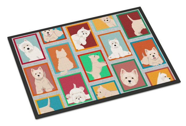 Lots of Westie Doormat 24H X 36W product image at NuMercy