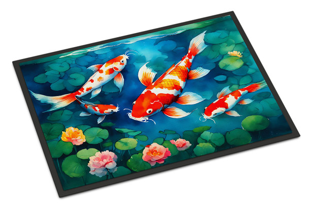 Koi Fish Doormat 24H X 36W DAC2797 product image at NuMercy