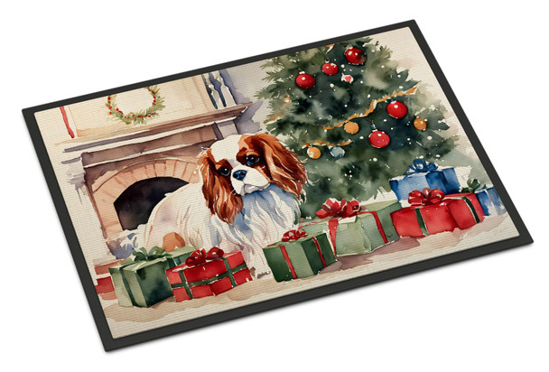Cavalier Spaniel Cozy Christmas Doormat 24H X 36W DAC2627 product image at NuMercy