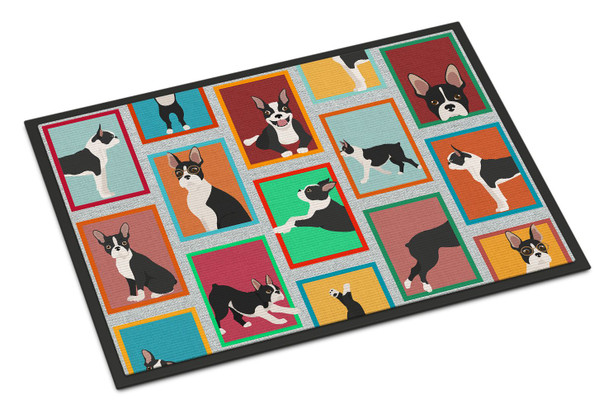 Lots of Boston Terrier Doormat 24H X 36W product image at NuMercy