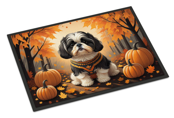 Shih Tzu Fall Doormat 24H X 36W product image at NuMercy