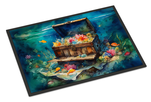 Treasure Chest Doormat 24H X 36W DAC2838 product image at NuMercy