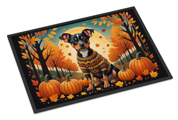 Miniature Pinscher Fall Doormat 24H X 36W product image at NuMercy