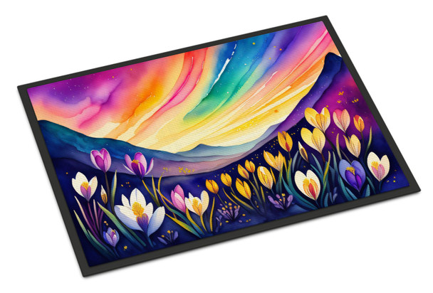 Crocus in Color Doormat 24H X 36W product image at NuMercy