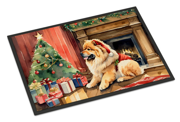 Chow Chow Cozy Christmas Doormat 24H X 36W DAC2634 product image at NuMercy