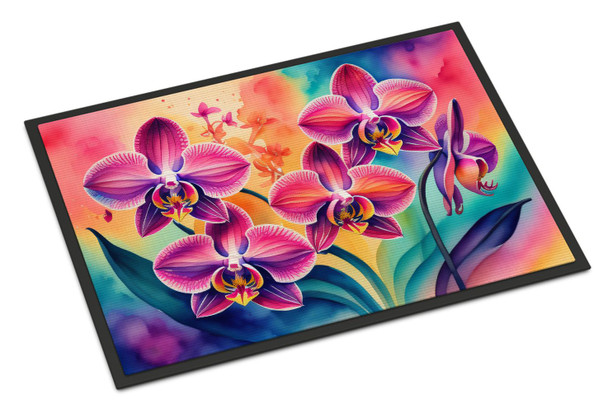 Orchids in Color Doormat 24H X 36W product image at NuMercy