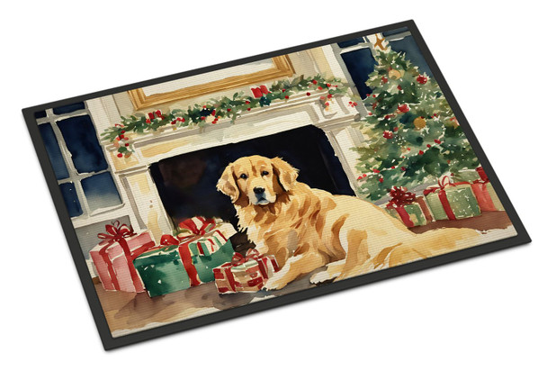 Golden Retriever Cozy Christmas Doormat 24H X 36W DAC2667 product image at NuMercy