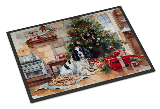English Springer Spaniel Christmas Cookies Doormat 24H X 36W DAC3788 product image at NuMercy