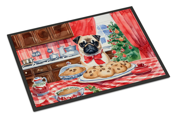 Pug Christmas Cookies Doormat 24H X 36W DAC3872 product image at NuMercy