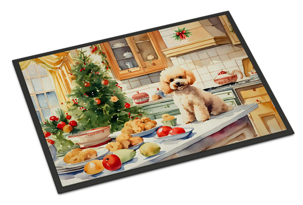 Poodle Christmas Cookies Doormat 24H X 36W DAC3867 product image at NuMercy