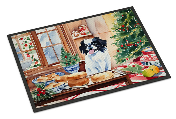 Japanese Chin Christmas Cookies Doormat 24H X 36W DAC3830 product image at NuMercy