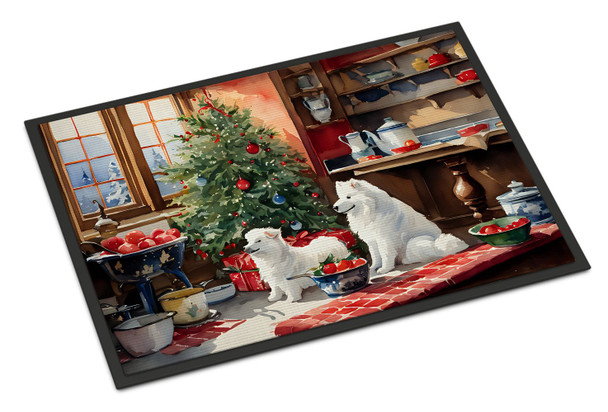 Samoyed Christmas Cookies Doormat 24H X 36W DAC3877 product image at NuMercy