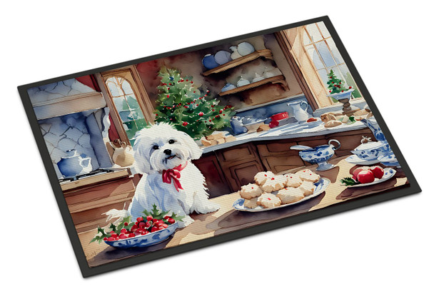 Maltese Christmas Cookies Doormat 24H X 36W DAC3849 product image at NuMercy