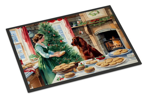 Irish Setter Christmas Cookies Doormat 24H X 36W DAC3814 product image at NuMercy