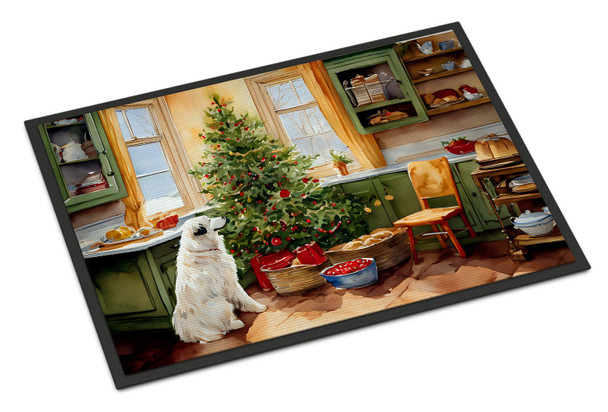 Great Pyrenees Christmas Cookies Doormat 24H X 36W DAC3807 product image at NuMercy
