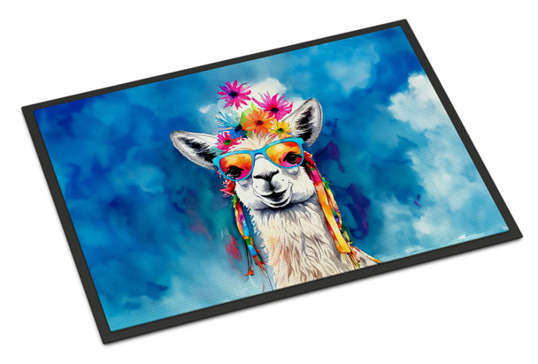 Hippie Animal Llama Doormat 24H X 36W DAC4004 product image at NuMercy