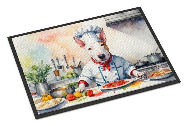 Bull Terrier The Chef Doormat 24H X 36W product image at NuMercy